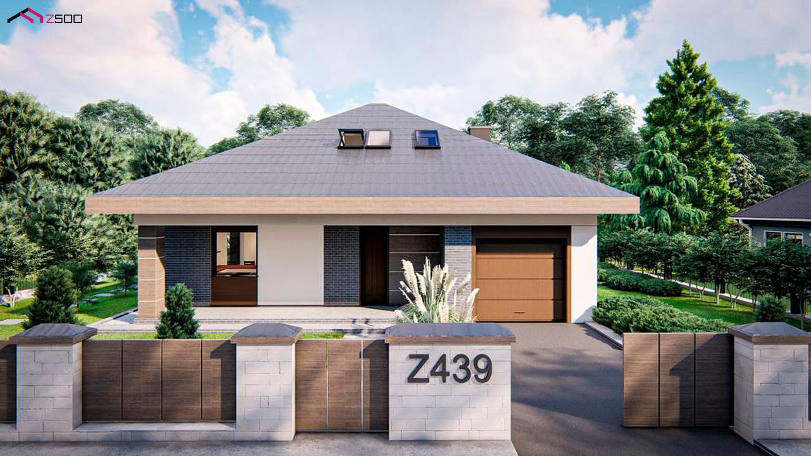 Проект дома Z439