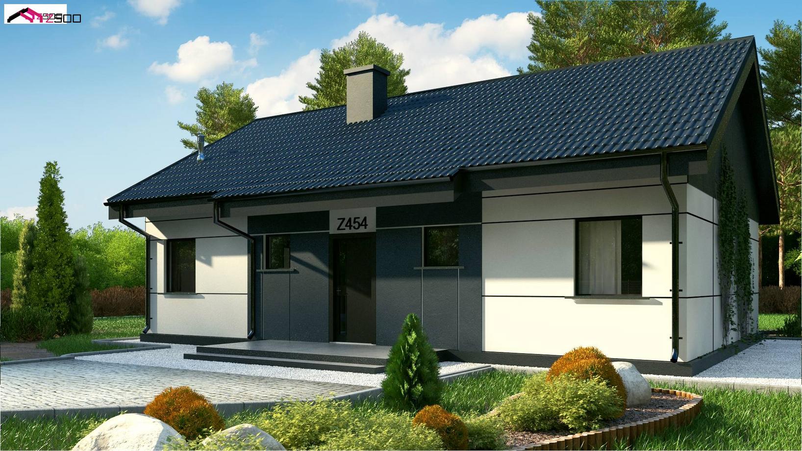 Проект дома Z454