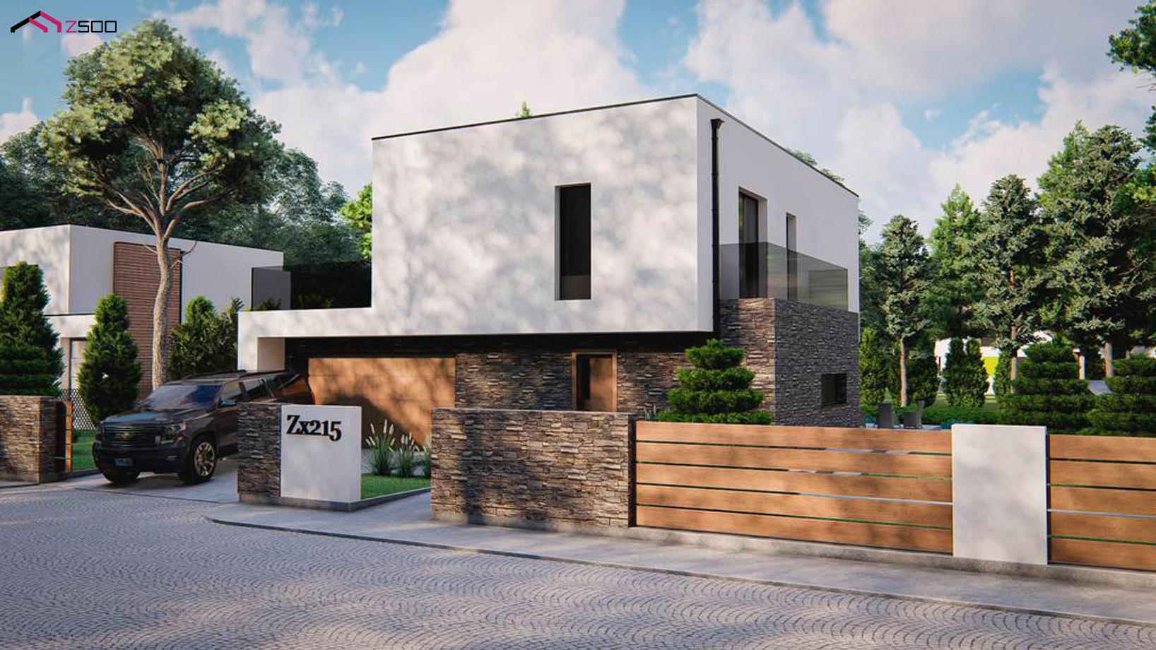 Проект дома Zx215