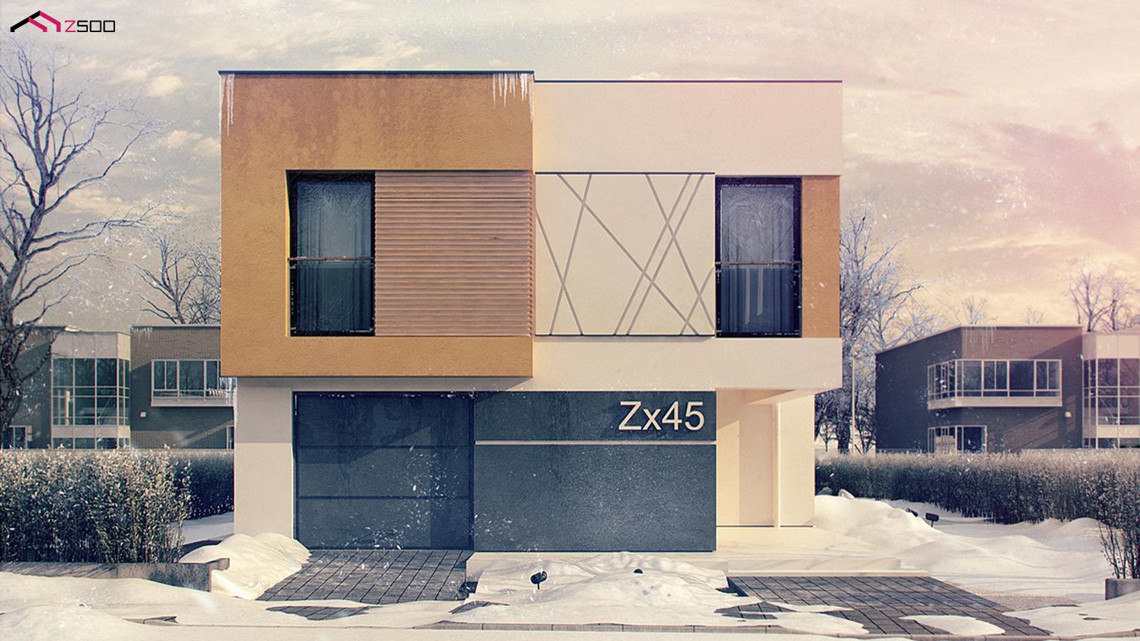 Проект дома Zx45