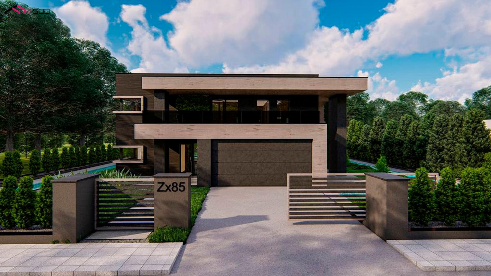 Проект дома Zx85
