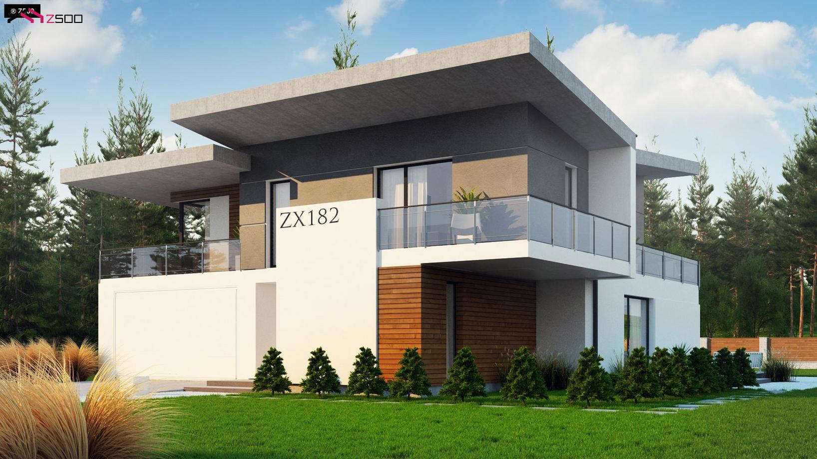 Проект дома Zx182
